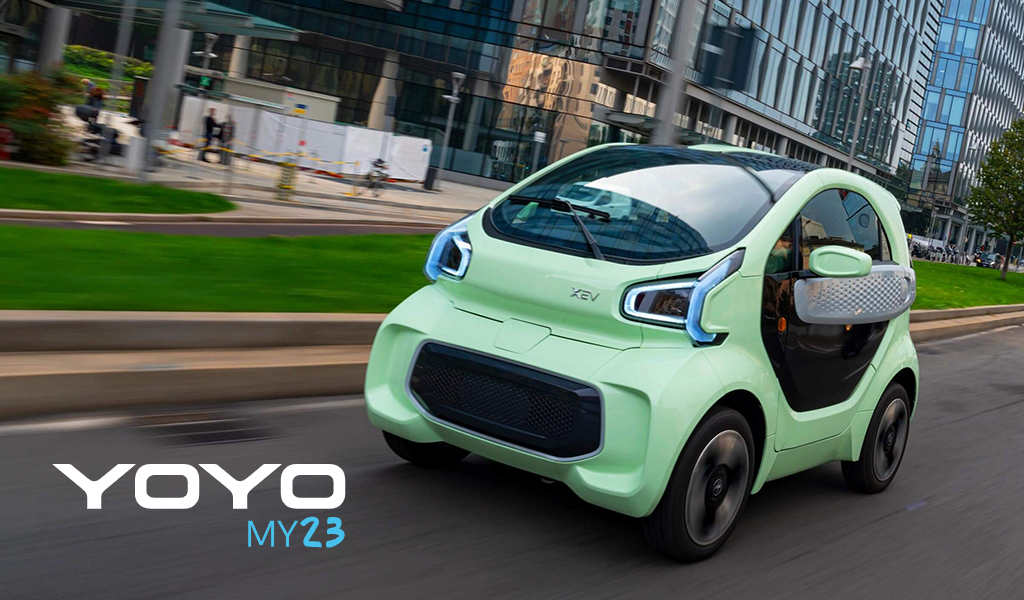 XEV presenta la nuova YOYO all’IAA Mobility 2023